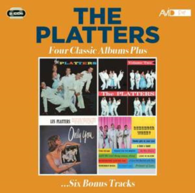 CD The Platters - FOUR CLASSIC ALBUMS PLUS