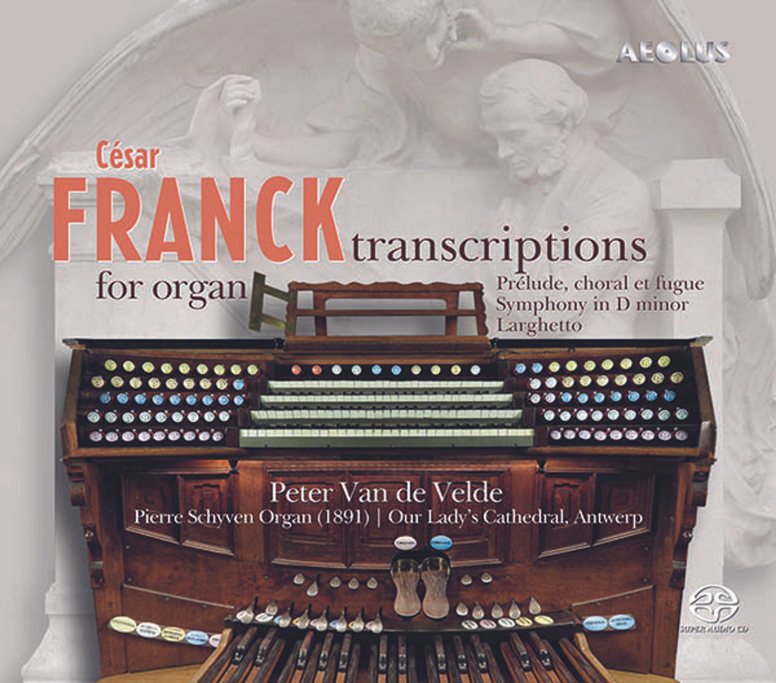 CD Peter Van de Velde - FRANCK TRANSCRIPTIONS FOR ORGAN