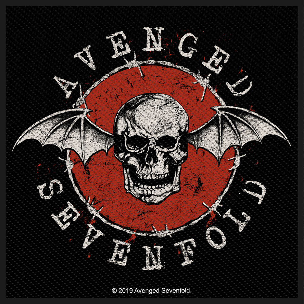 Nažehlovačka Avenged Sevenfold A7X - Distressed Skull
