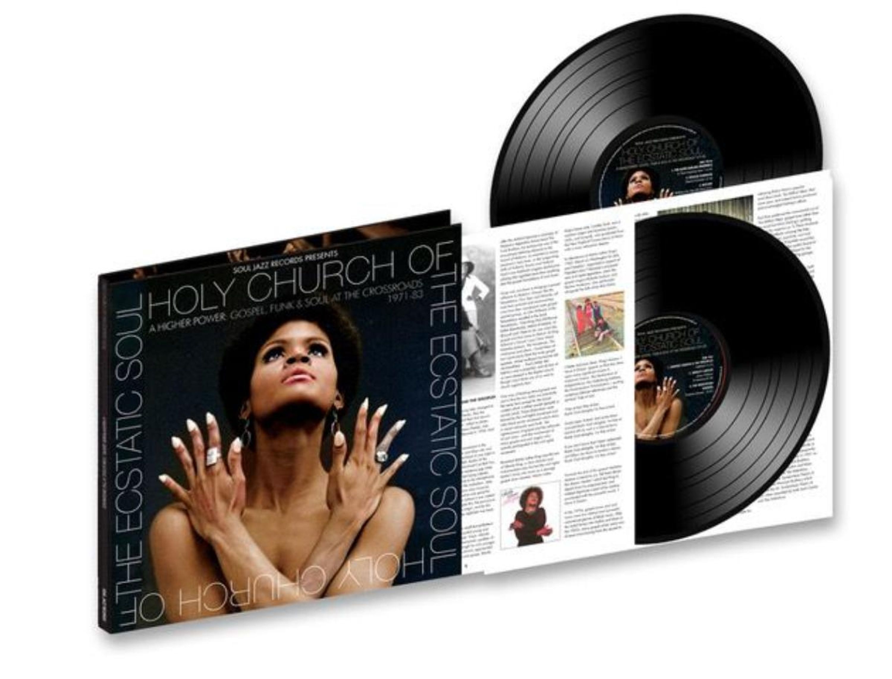Vinyl Rôzni umelci - HOLY CHURCH A HIGHER POWER: GOSPEL, FUNK & SOUL AT THE CROSSROADS 1971-83