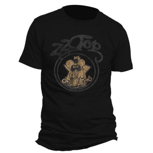 Tričko ZZ Top - Outlaw Village, Unisex,Čierna,XXL