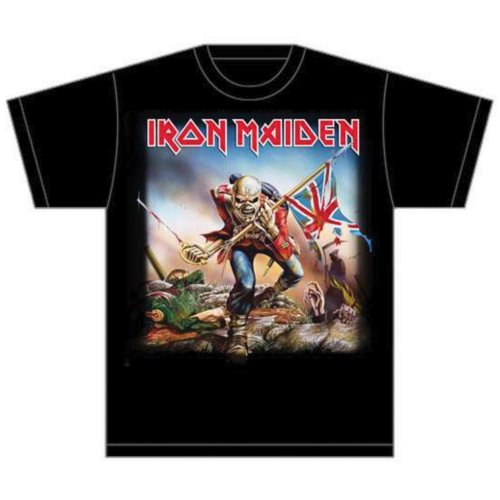 Tričko Iron Maiden - Trooper, Unisex,Čierna,XXL