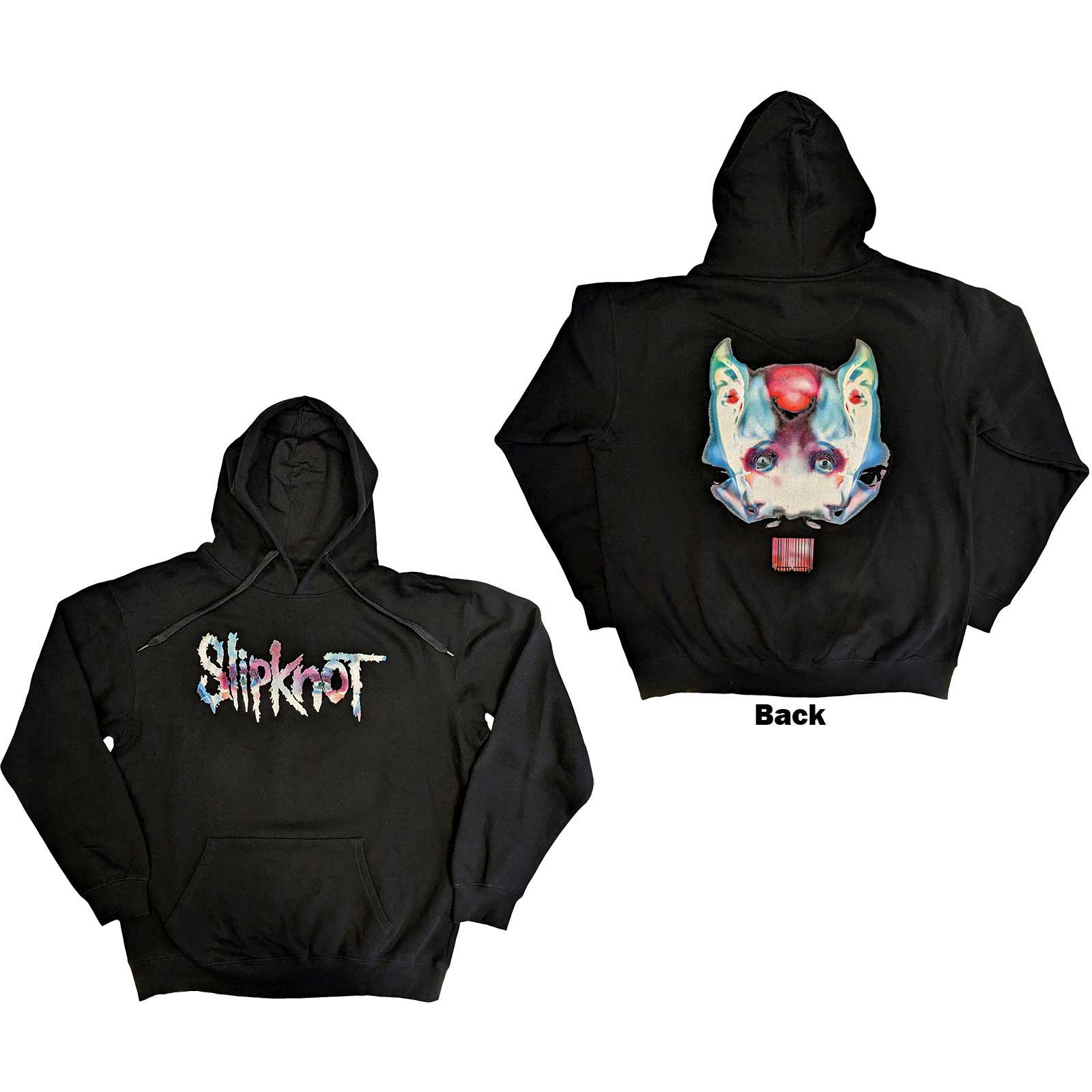Mikina Slipknot - Eye Logo, Unisex,Čierna,XXL
