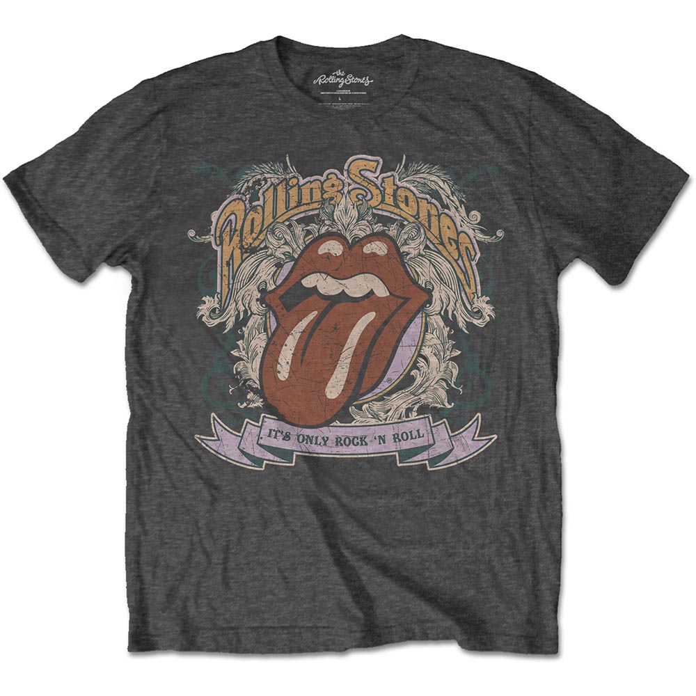 Tričko The Rolling Stones - It's Only Rock & Roll, Unisex,Šedá,XXL