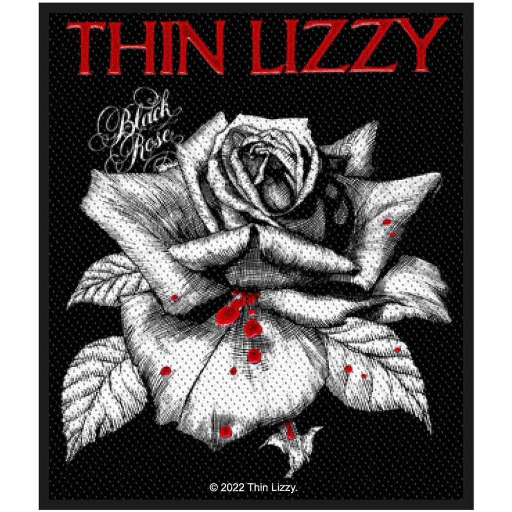 Nažehlovačka THIN LIZZY - Black Rose