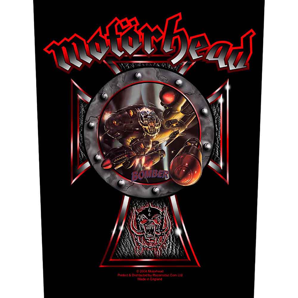 Nažehlovačka Motörhead - Iron Cross Bomber 2004