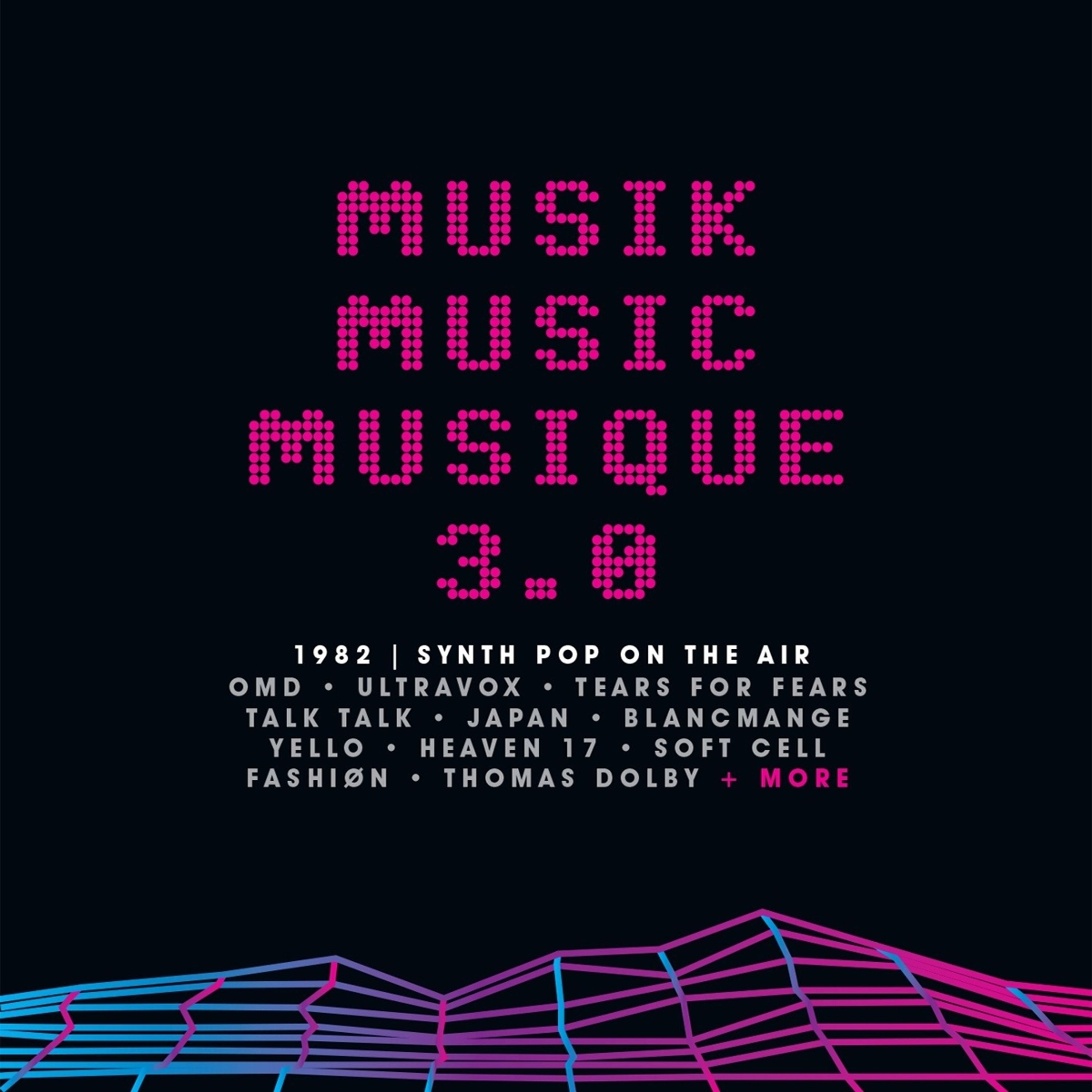 CD Rôzni umelci - MUSIK MUSIC MUSIQUE 3.0 1982 SYNTH POP ON THE AIR