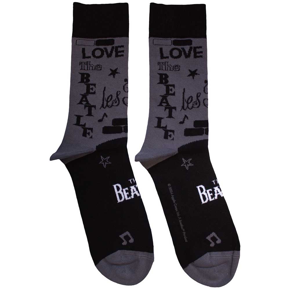 Ponožky The Beatles - Cavern, Unisex,Šedá,UK 7 - 11