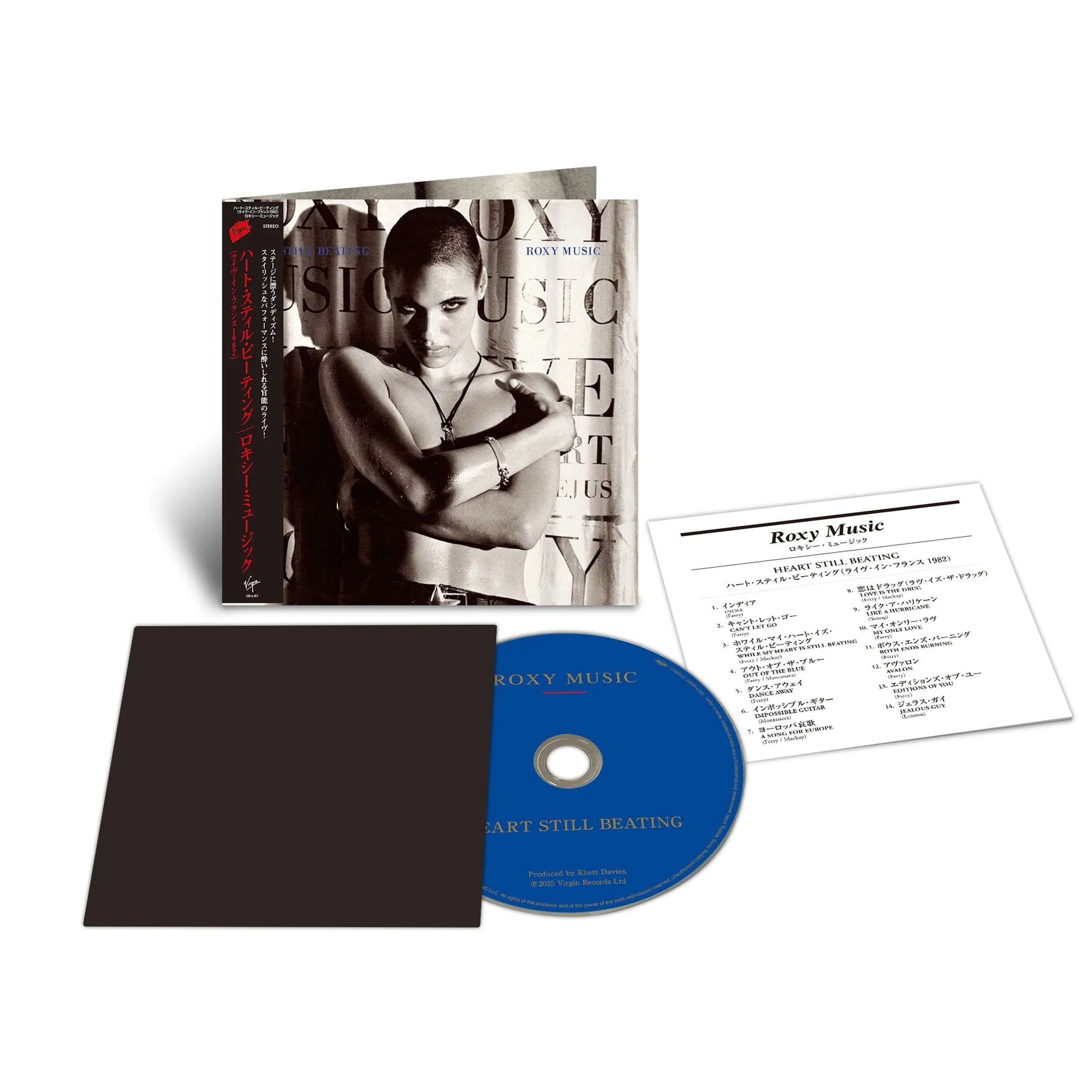CD Roxy Music - HEART STILL BEATING