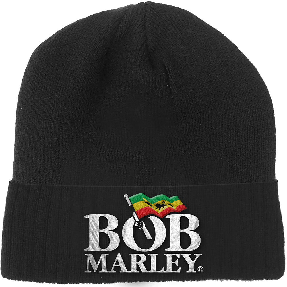 Čapica Bob Marley - Logo, Unisex,Čierna,Univerzálna