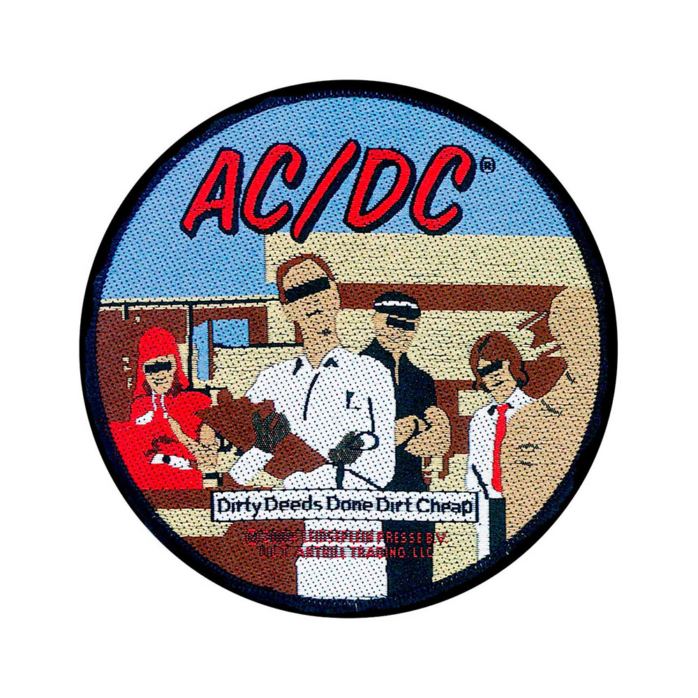 Nažehlovačka AC/DC - Dirty Deeds