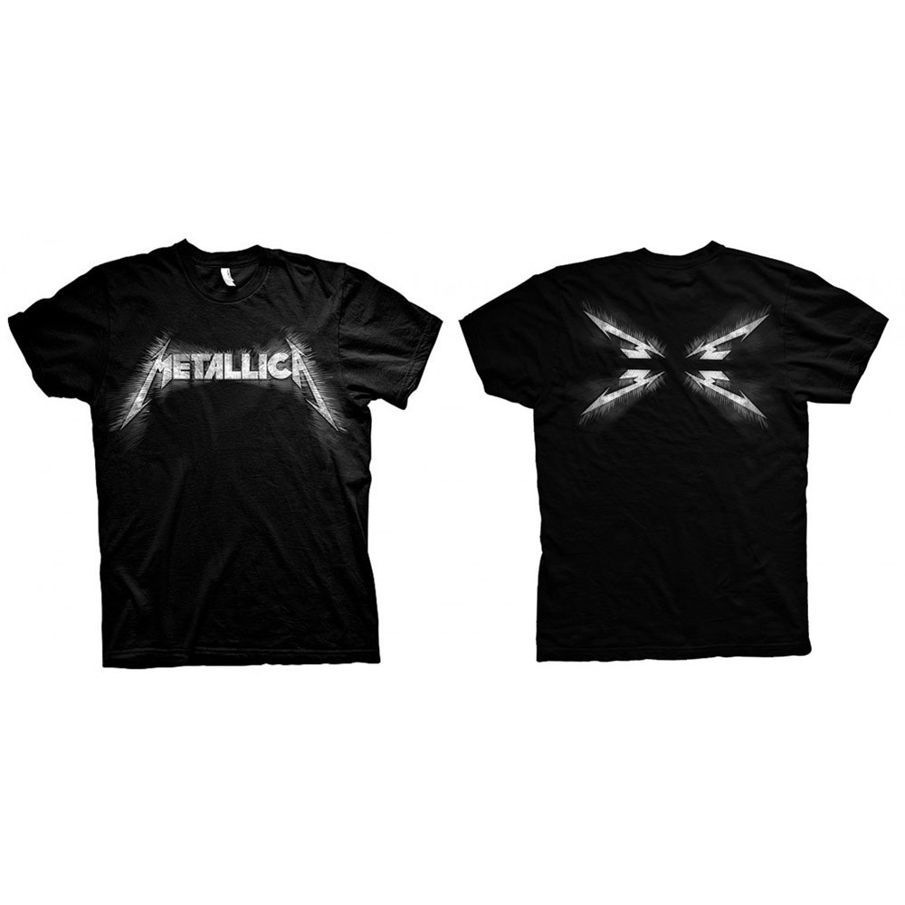 Tričko Metallica - Spiked, Unisex,Čierna,XXL