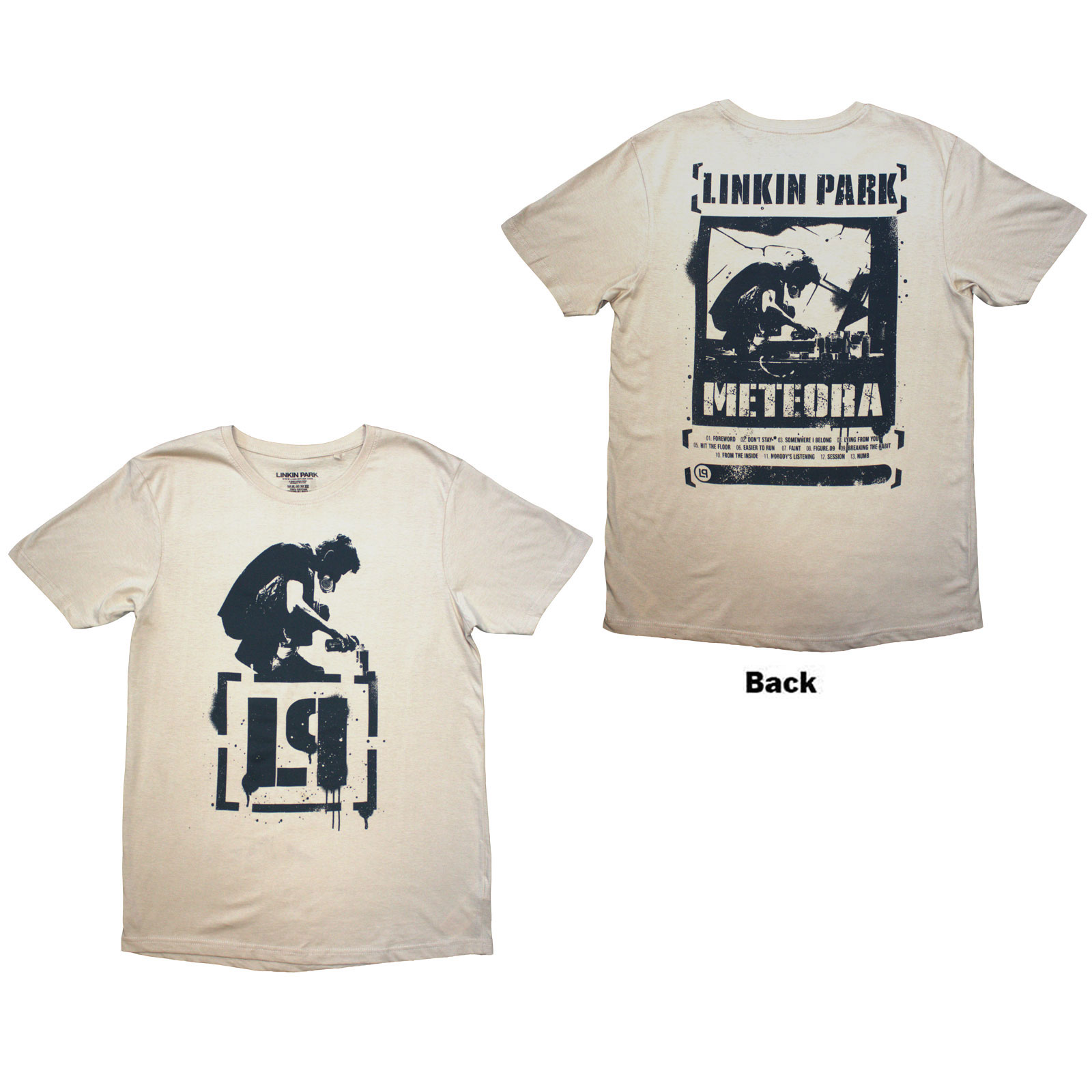 Tričko Linkin Park - Meteora, Unisex,Natural,XXL