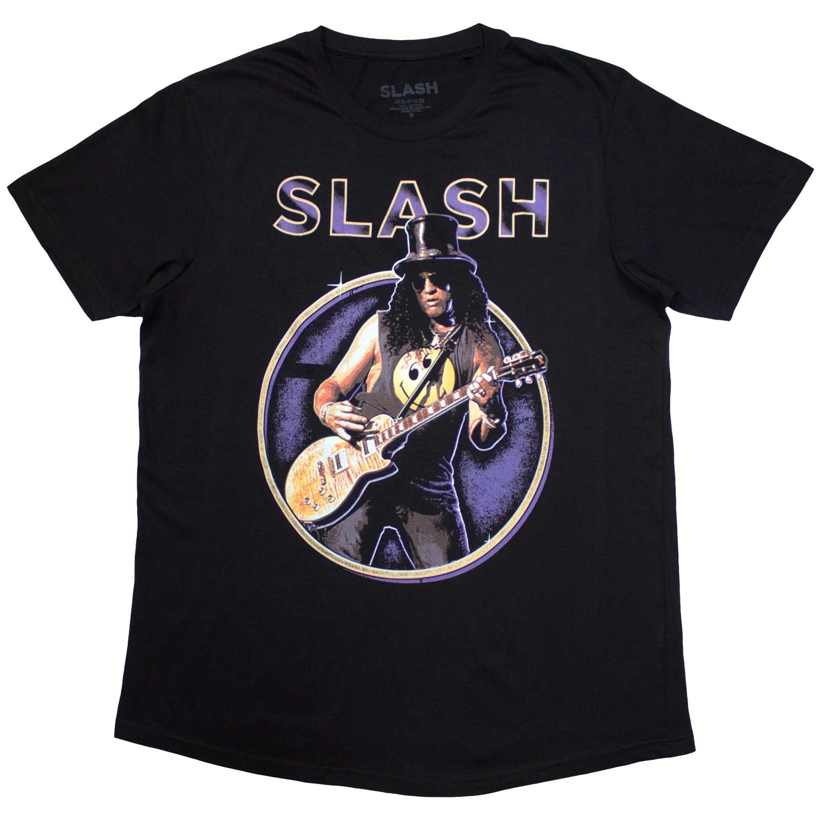 Tričko Slash - Purple Circle, Unisex,Čierna,XXL