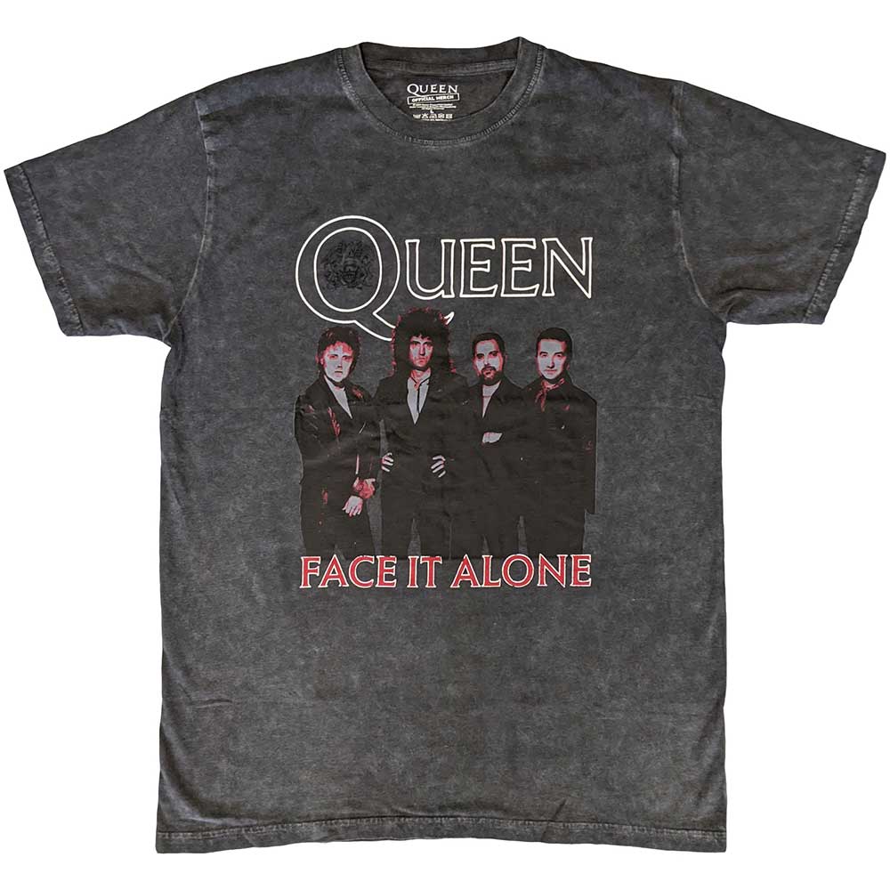 Tričko Queen - Face it Alone Band, Unisex,Čierna,XXL