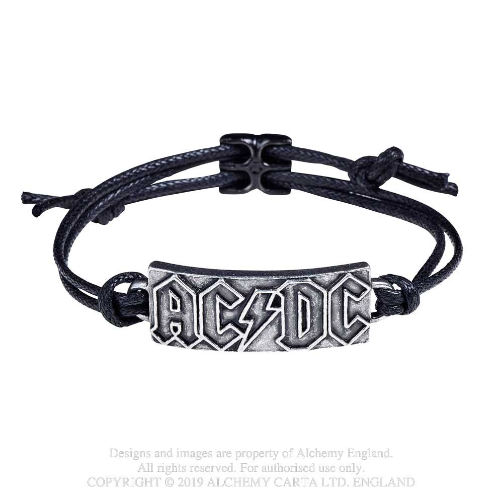 Náramok AC/DC - Lightning Logo