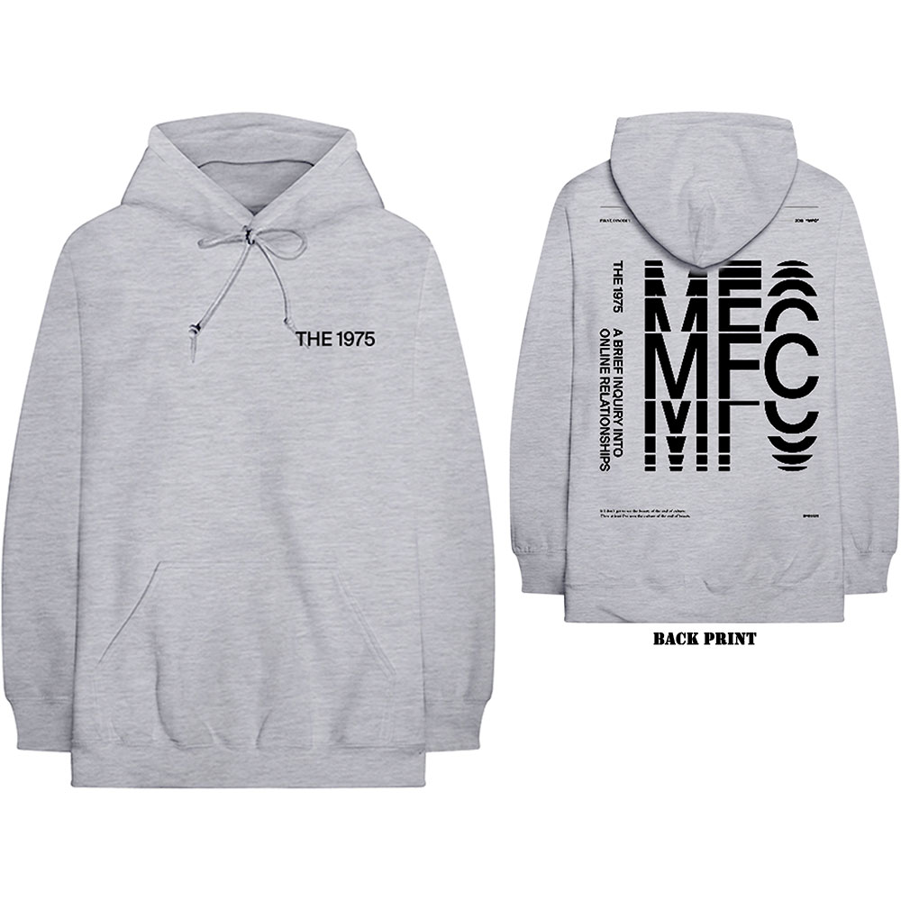 Mikina The 1975 - ABIIOR MFC, Unisex,Šedá,3XL