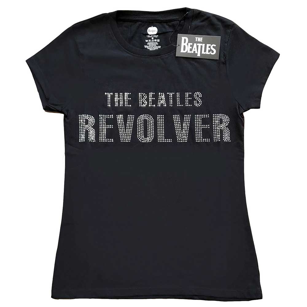Tričko The Beatles - Revolver, Žena,Čierna,XXL
