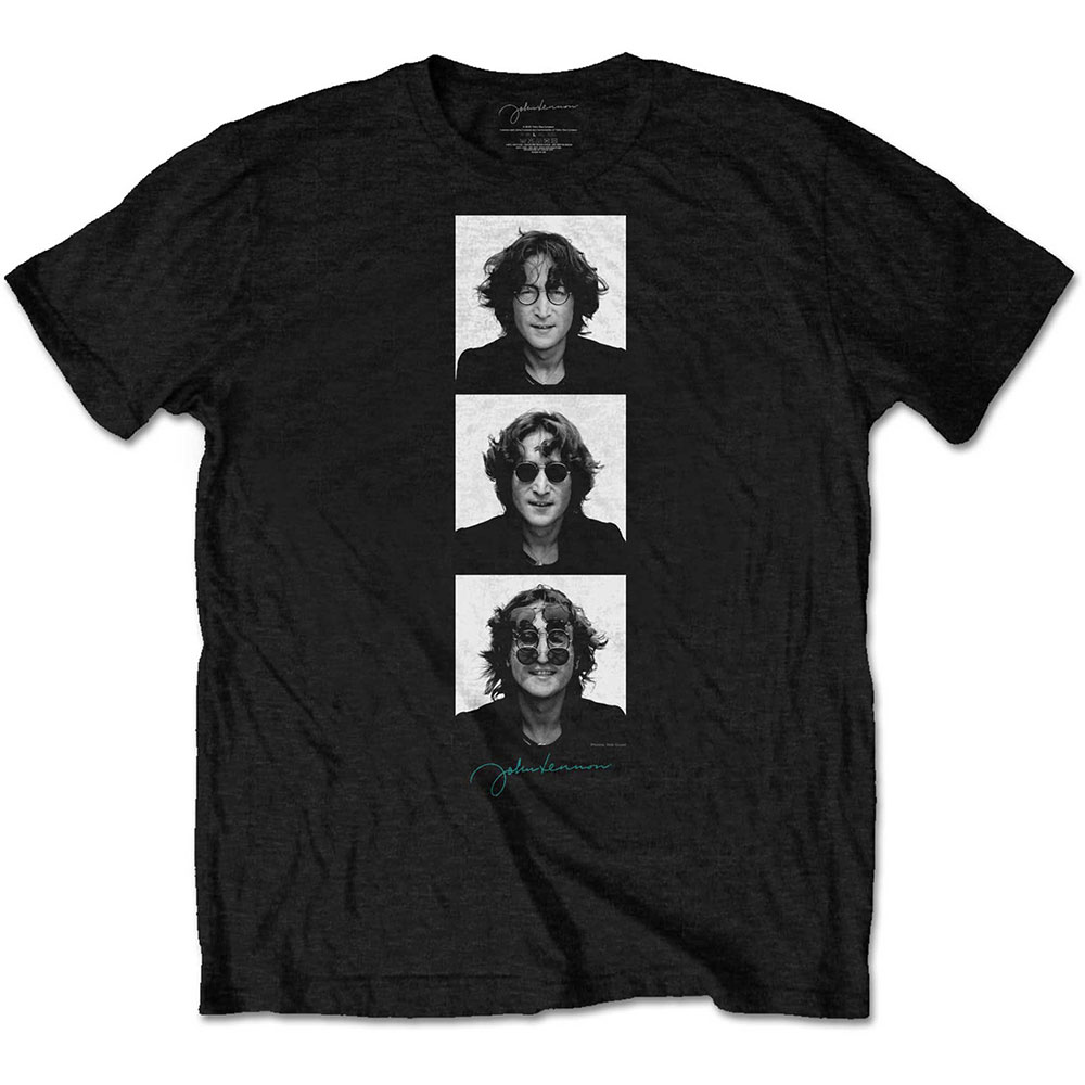 Tričko John Lennon - GPAC Stack, Unisex,Čierna,XL