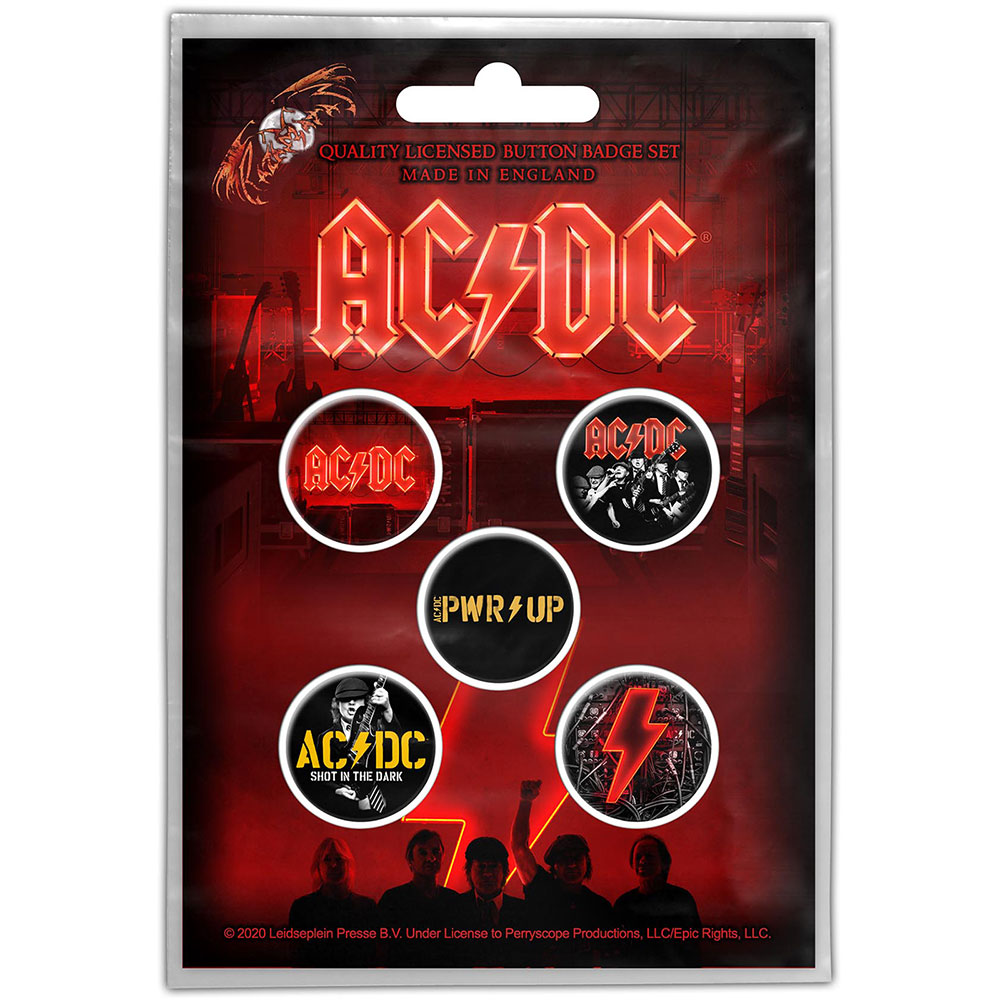 Odznak AC/DC - PWR-UP