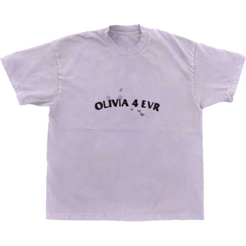 Tričko Olivia Rodrigo - Olivia 4 Evr Brutal, Unisex,Fialová,XXL
