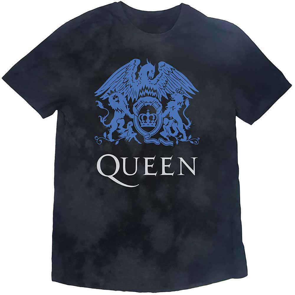 Tričko Queen - Blue Crest, Dieťa,Čierna,11 – 12 rokov