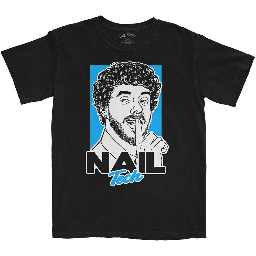 Tričko Jack Harlow - Nail Tech, Unisex,Čierna,XXL