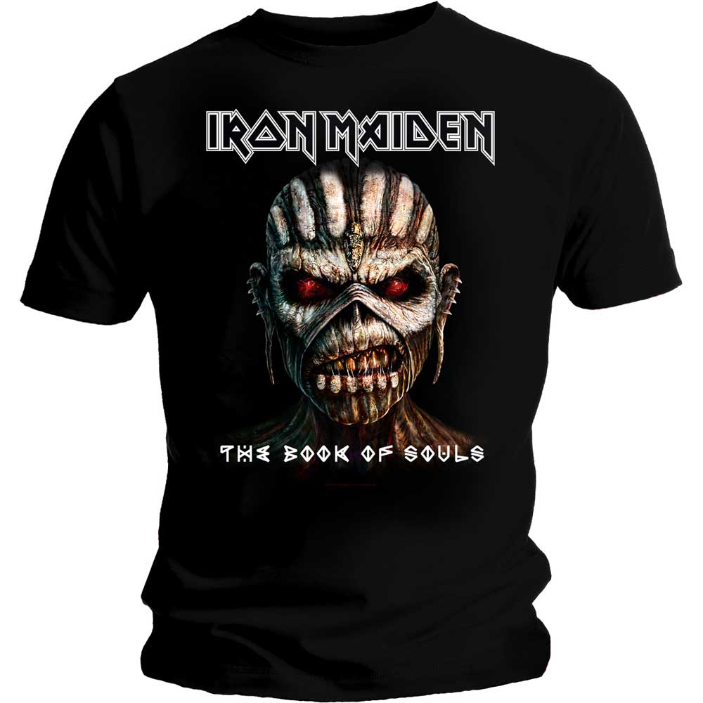 Tričko Iron Maiden - The Book of Souls, Unisex,Čierna,XXL