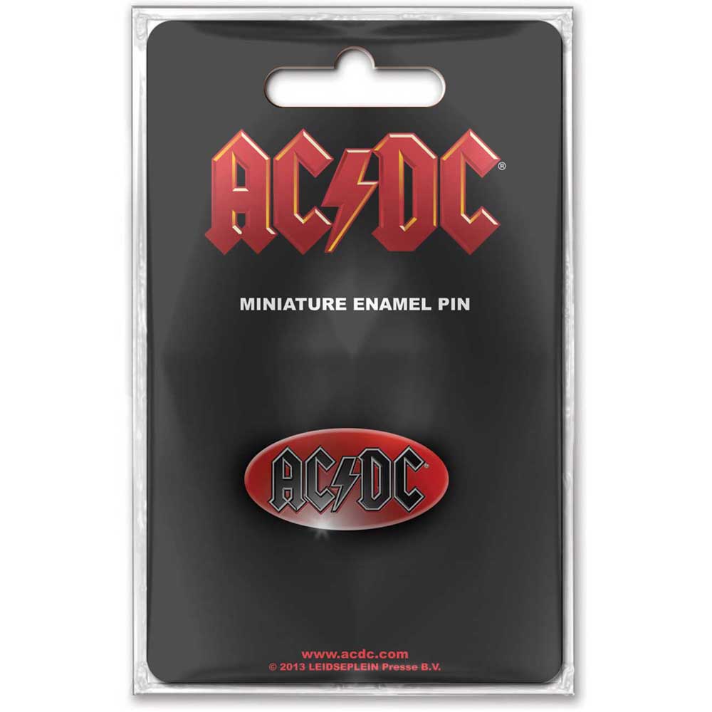 Odznak AC/DC - Oval Logo