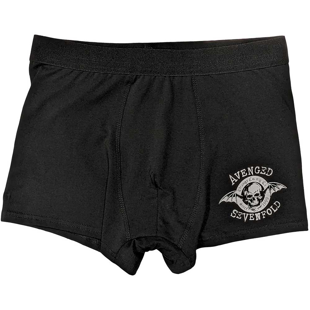 Spodné prádlo Avenged Sevenfold - Classic Deathbat, Unisex,Čierna,XXL