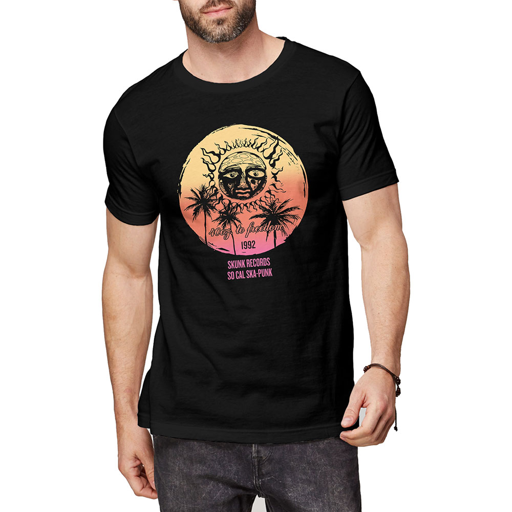 Tričko Sublime - Skunk Records, Unisex,Čierna,XXL