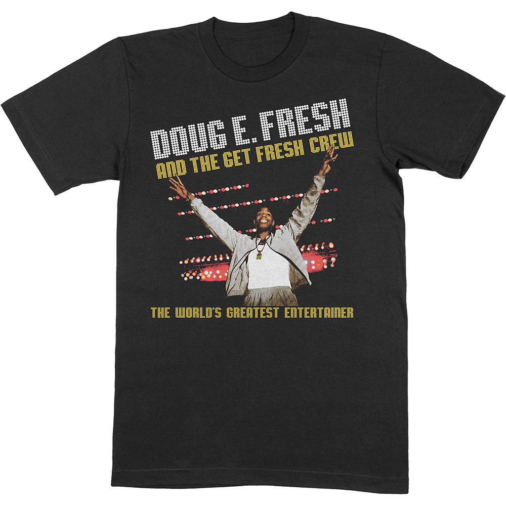 Tričko Doug E. Fresh - The World's Greatest, Unisex,Čierna,XXL