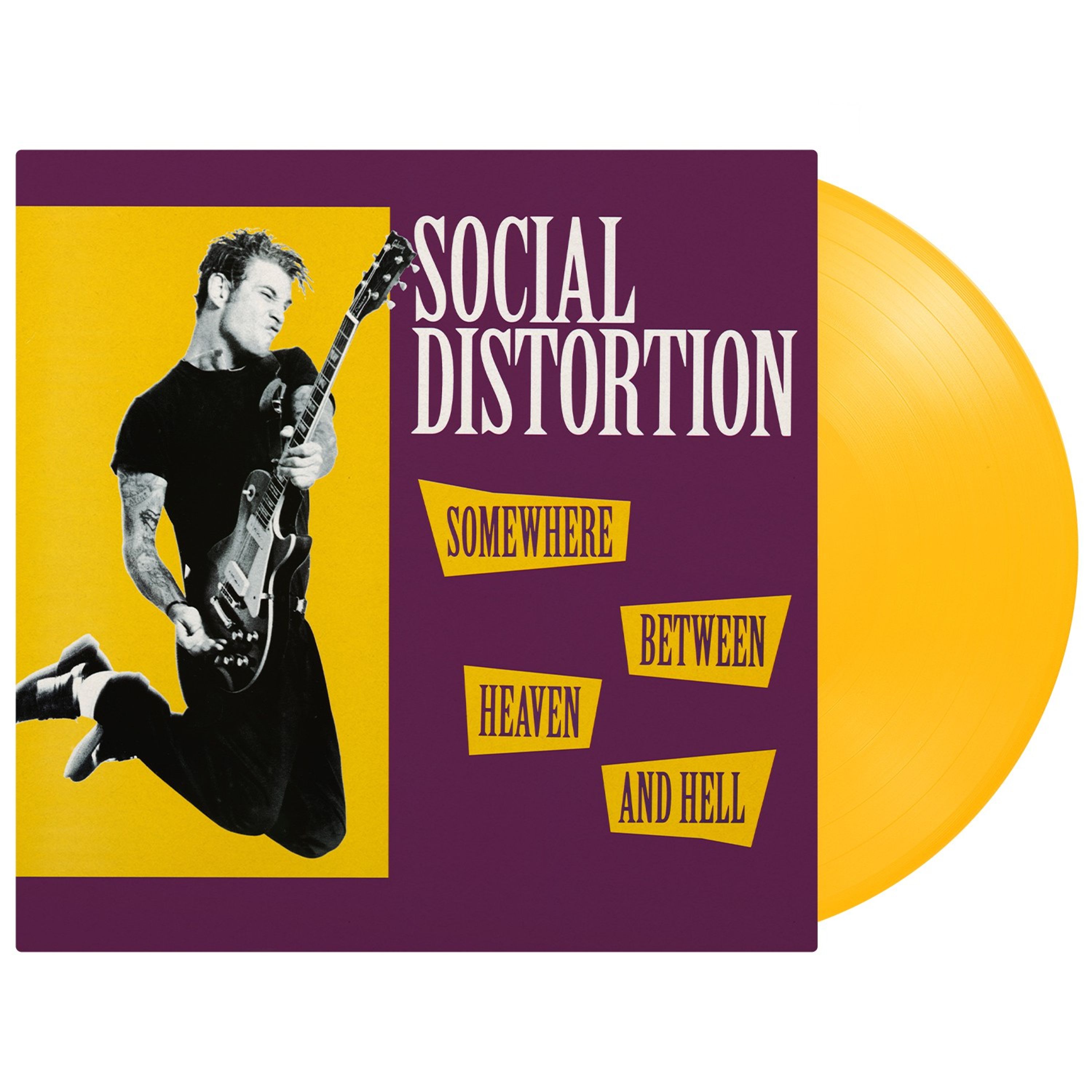Vinyl Social Distortion - SOMEWHERE BETWEEN HEAV...