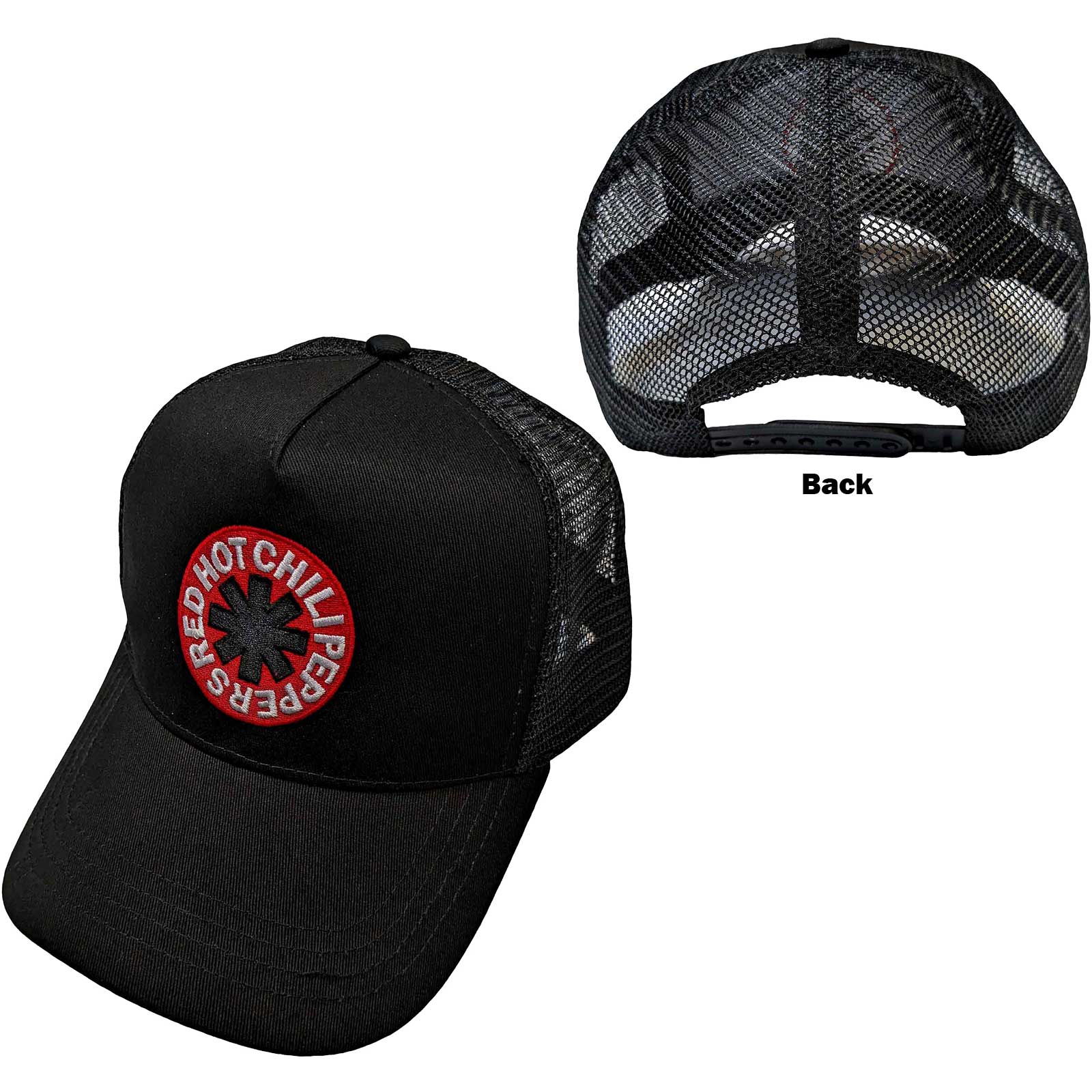 Šiltovka Red hot chili peppers - Inverse Asterisk, Unisex,Čierna,Univerzálna