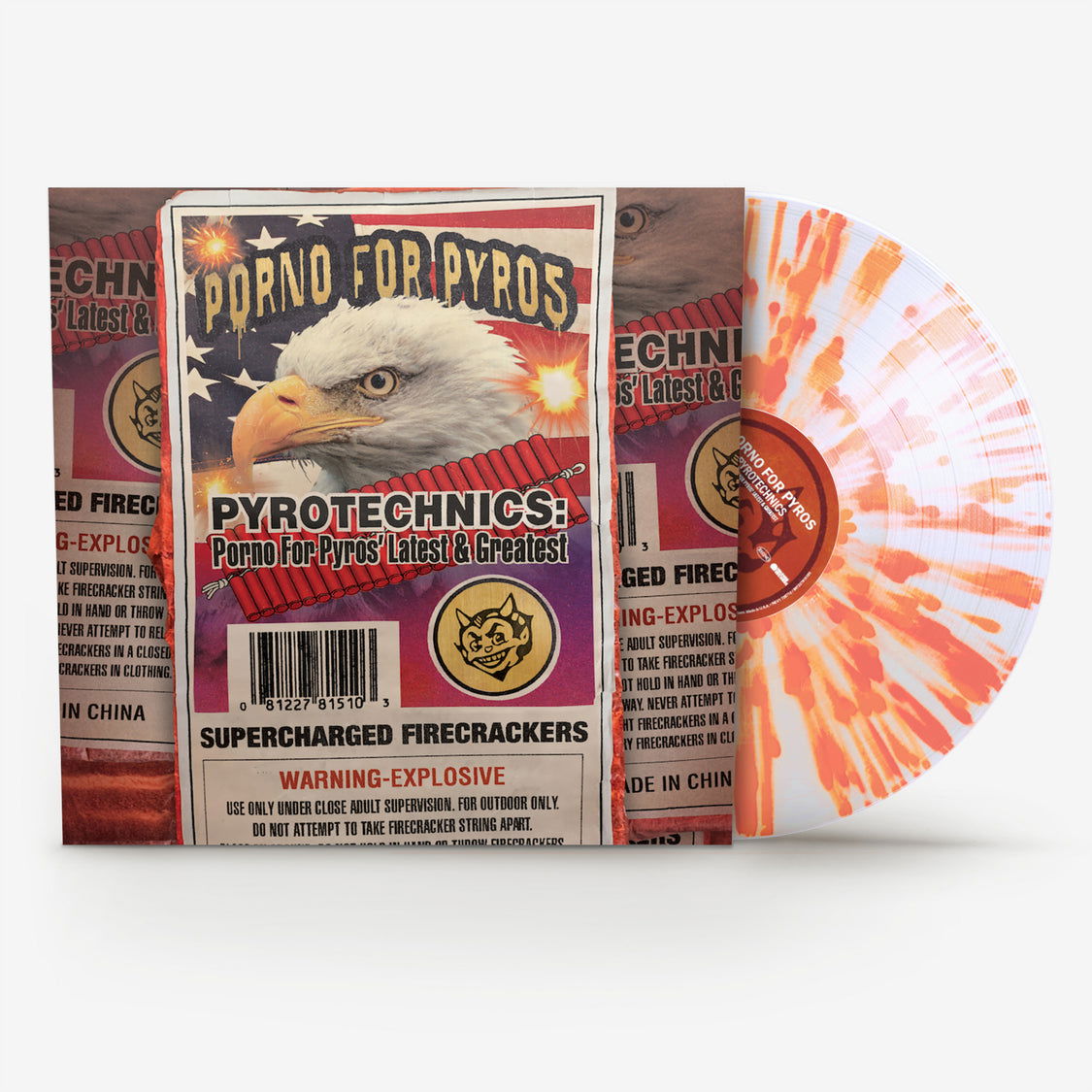 Vinyl Porno for Pyros - PYROTECHNICS: PORNO FOR PYROS' LATEST AND GREATEST (LIMITED COLOUR VINYL)
