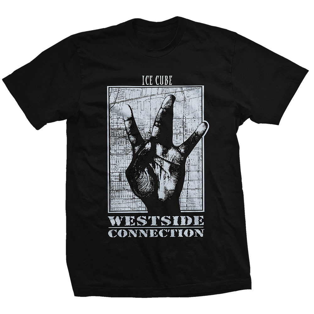Tričko Ice Cube - Westside Connection, Unisex,Čierna,XXL