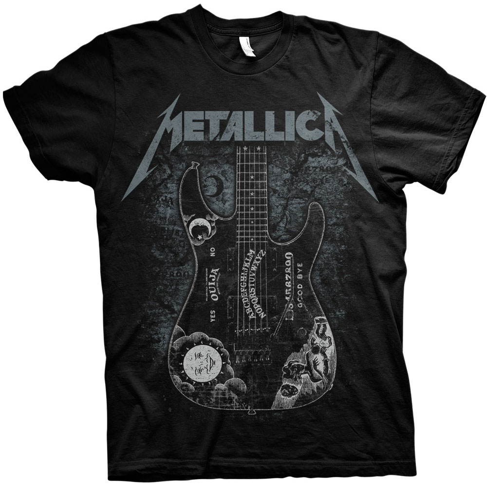 Tričko Metallica - Hammett Ouija Guitar, Unisex,Čierna,XXL