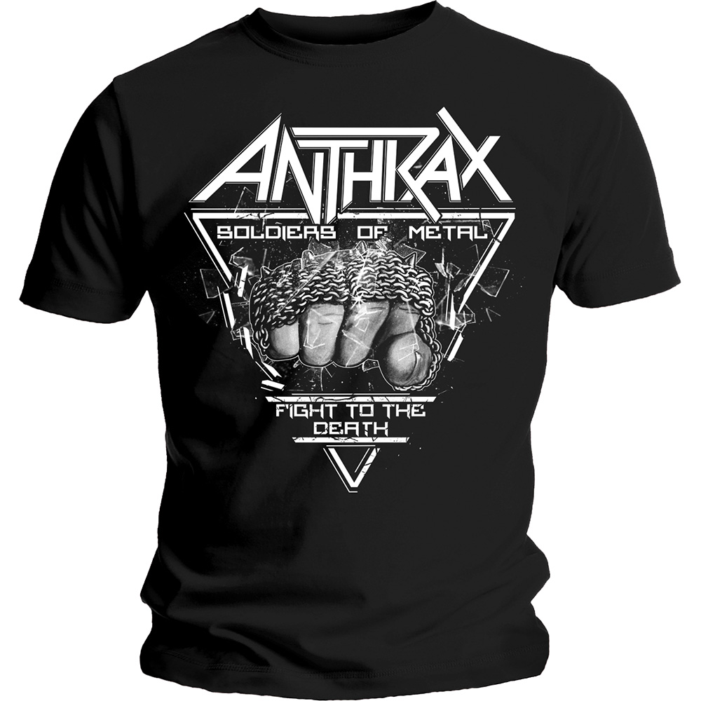 Tričko Anthrax - Soldier of Metal FTD, Unisex,Čierna,XXL