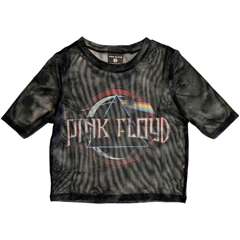 Tielko Pink Floyd - Vintage Dark Side of the Moon Seal, Žena,Čierna,XL