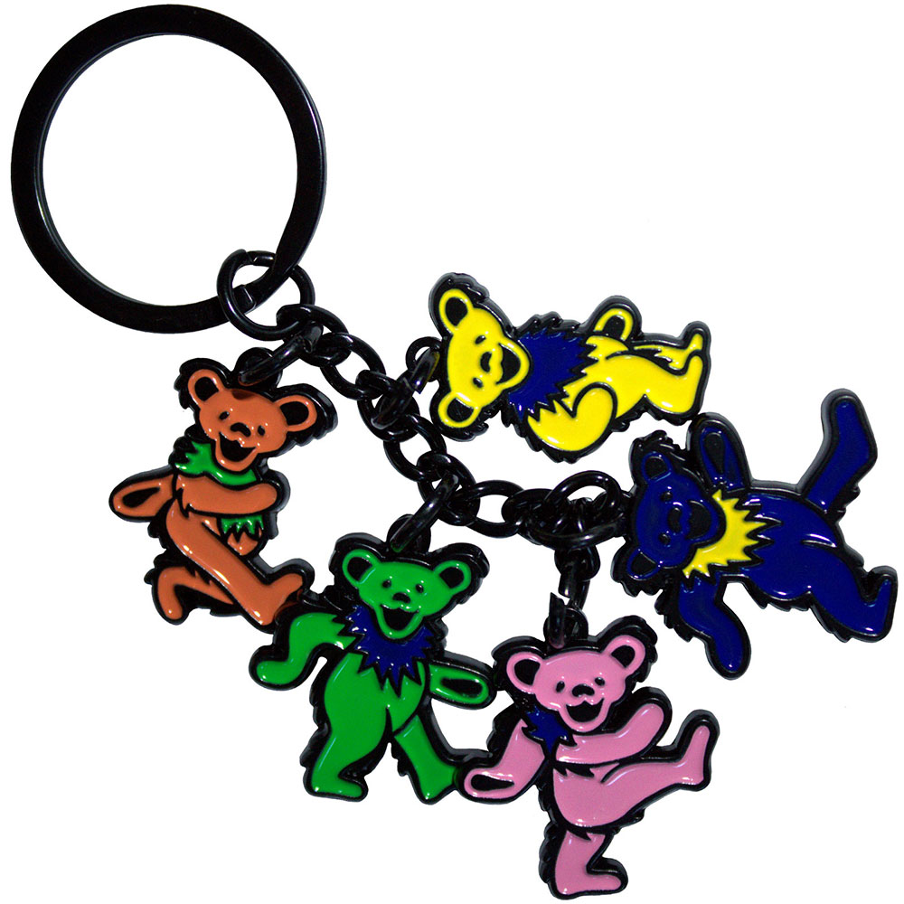 Kľúčenka Grateful Dead - Dancing Bears Charms