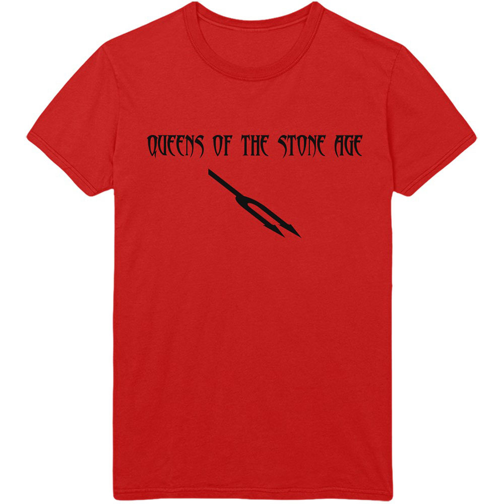 Tričko Queens of the Stone Age - Deaf Songs, Unisex,Červená,XXL