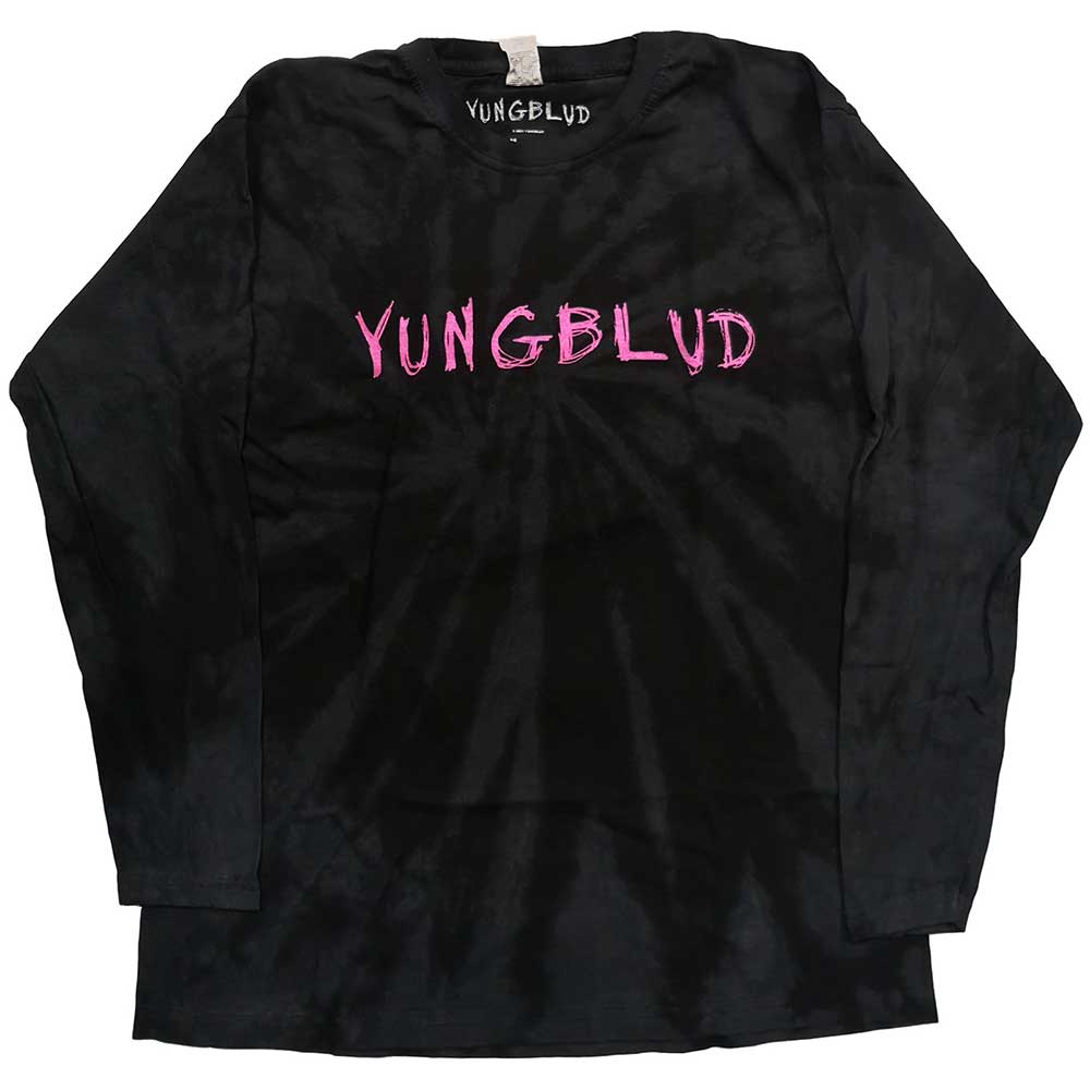 Tričko s dlhým rukávom Yungblud - Scratch Logo, Unisex,Čierna,5XL