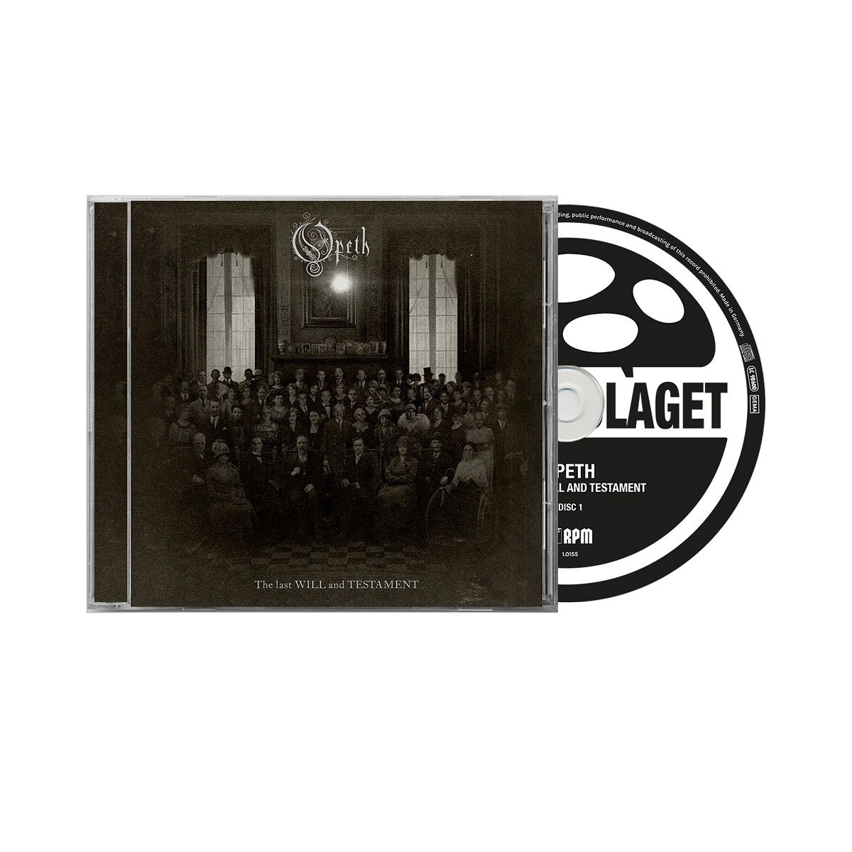 CD Opeth - LAST WILL AND TESTAMENT