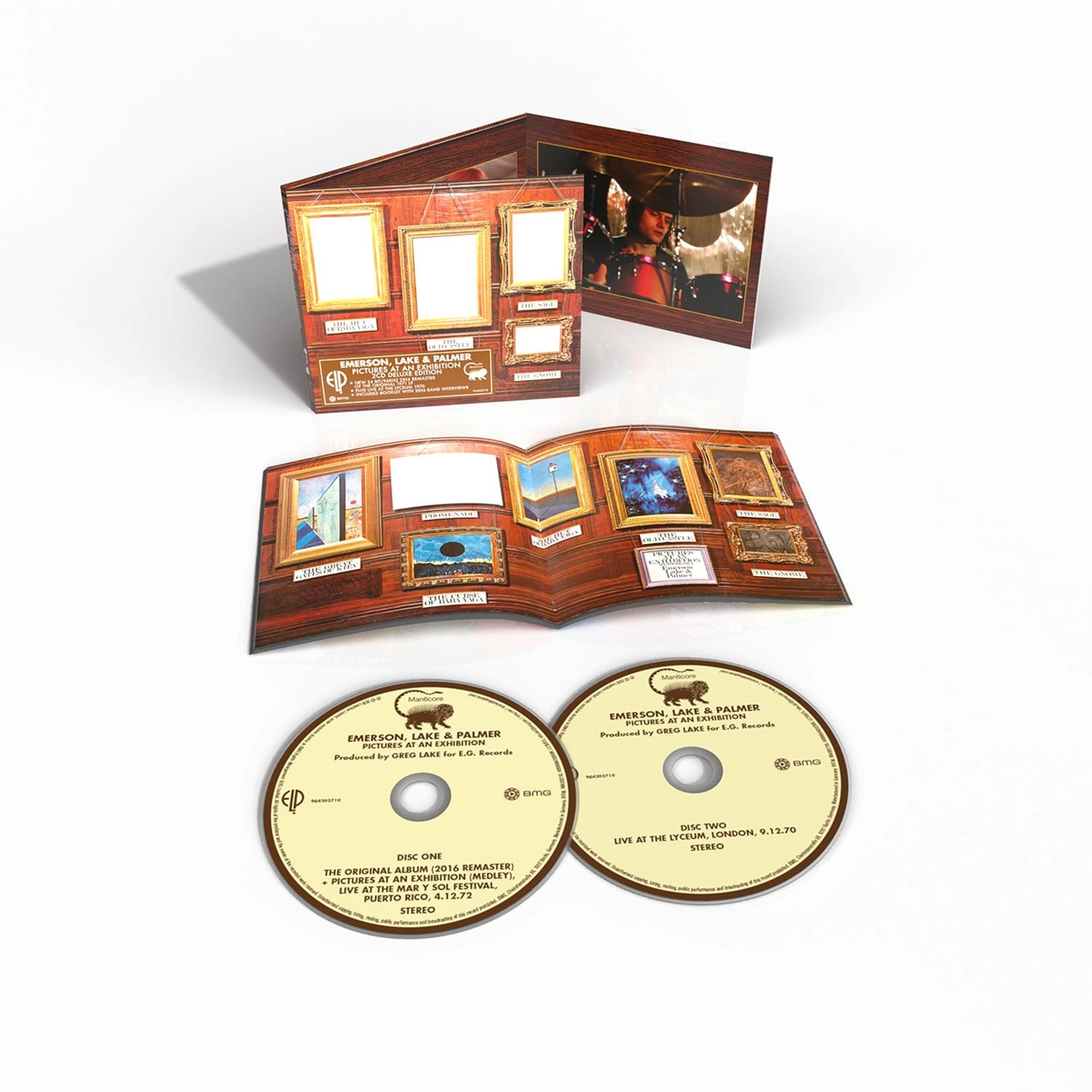 CD Emerson, Lake & Palmer - PICTURES AT AN EXHIBITION