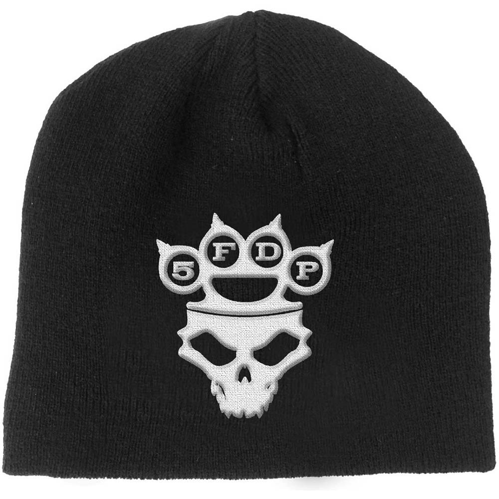 Čapica Five Finger Death Punch - Knuckle-Duster Logo & Skull, Unisex,Čierna,Univerzálna