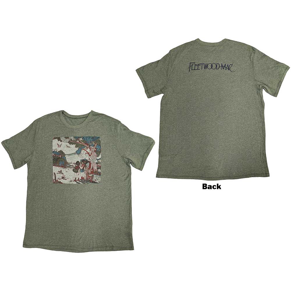 Tričko Fleetwood Mac - Kiln House Album Art, Unisex,Zelená,XXL