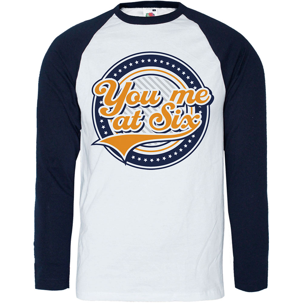 Tričko You Me At Six - Crest, Unisex,Modrá,XXL
