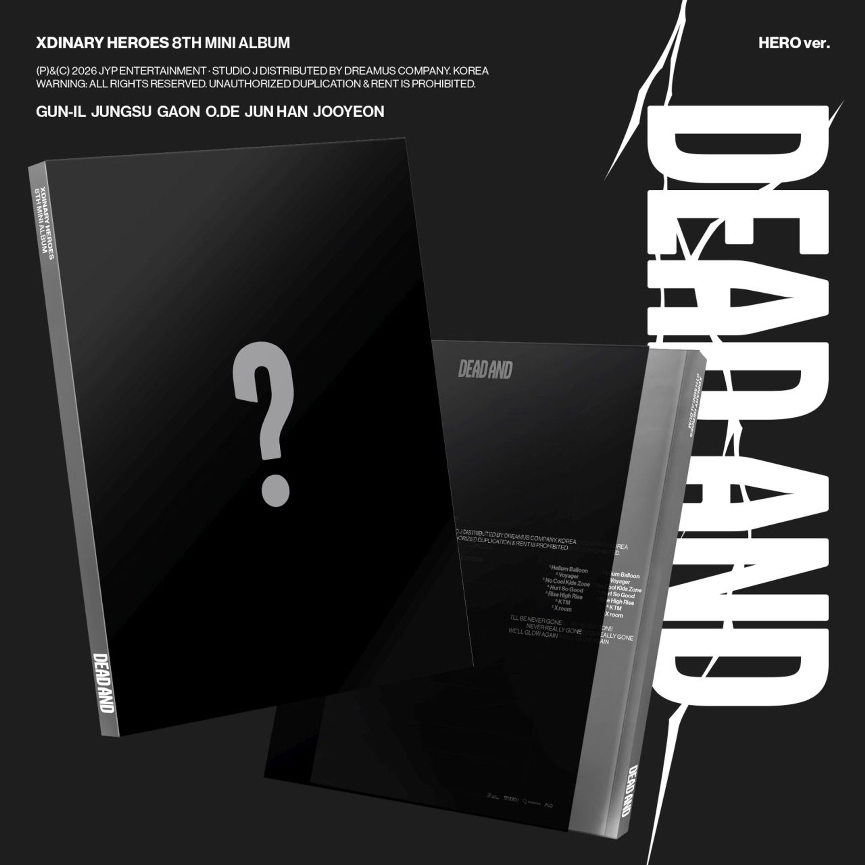 CD Xdinary Heroes - DEAD AND - HERO VER.