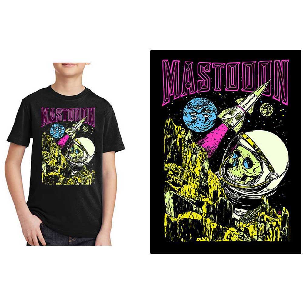 Tričko Mastodon - Space Colorization, Dieťa,Čierna,12 – 14 rokov