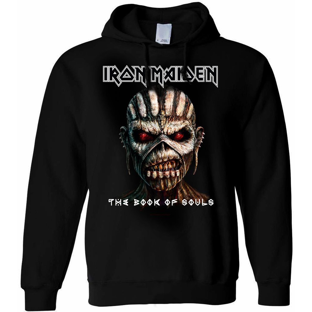 Mikina Iron Maiden - The Book of Souls, Unisex,Čierna,XXL